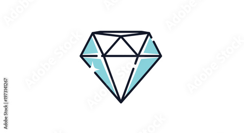 Diamond Gemstone Jewelry Luxury Item.