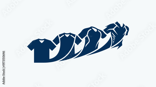 Soccer Jersey Evolution Graphic