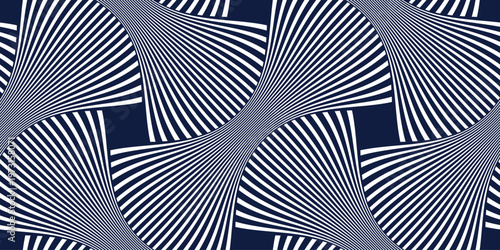 Weaving seamless pattern, traditional wicker lacing handcraft endless abstract background, geometric line weave wallpaper.