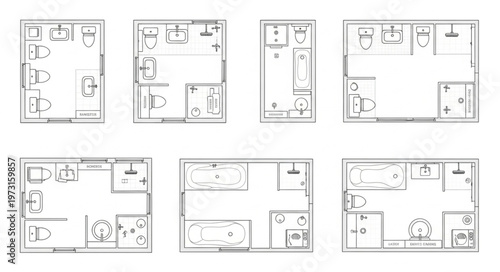 Floor Plan Designs - A Collection of Architectural Layouts.