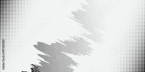 square Dot Background, Halftone Texture, Gradient Dots Pattern. vektor illustration