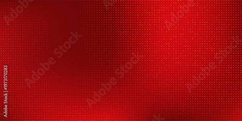 Rectangle red gradient background light and shadow on the backdrop with dimensions hot tone wall with intense vector abstract design