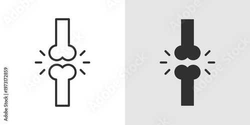 Joint Pain Icon representing discomfort, inflammation, and mobility issues in joints.