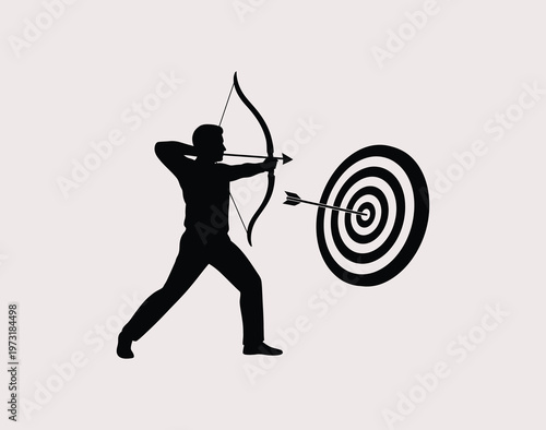 A silhouette of a lone hiker standing on the edge of a rocky cliff against a bright background