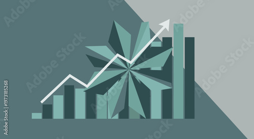 A modern, minimalist graphic design evokes a sense of stability and progress. Perfect for marketing materials, website backgrounds, or social media co