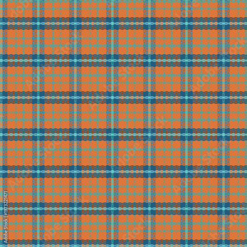 Tartan plaid pattern with texture.