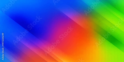 A vibrant abstract composition of blended colors creating a dynamic, eye-catching visual. 