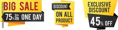 Limited time sale promotions featuring significant discounts on products