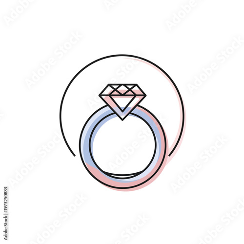 Diamond Ring Jewelry Accessory Engagement.