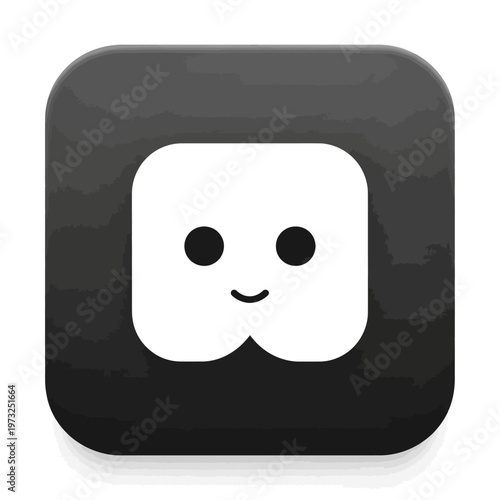Discord logo with smiling face icon.