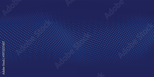High Quality Vector Halftone Dot Pattern with Blue Light Burst, Ideal for Marketing Banners and Product Backgrounds