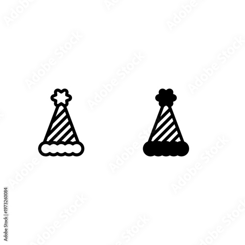 Party Hat icon and illustration