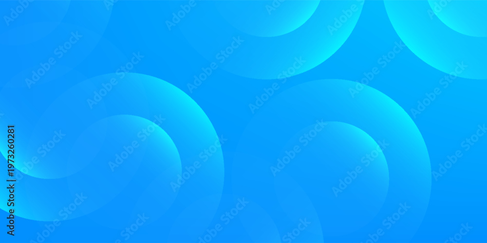 Obraz premium Abstract background blue with dynamic circle shape elements. Trendy and modern geometric gradient background. Vector Illustration