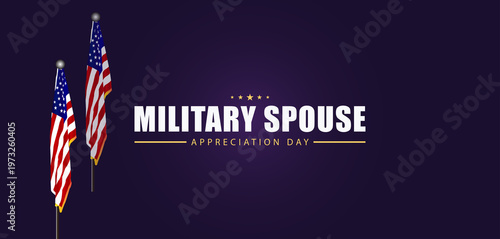 Εκτύπωση καμβά Military Spouse Appreciation Day A Tribute to Love and Sacrifice