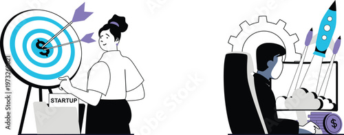 Balancing entrepreneurship and technical development in a startup environment