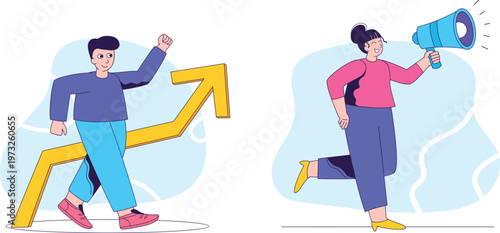 Motivation and upward momentum in professional and personal growth journeys