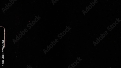 Wallpaper Mural Vintage Film Frame of a Fiery Energy Burst Exploding with Smoke and Light Leaks Torontodigital.ca