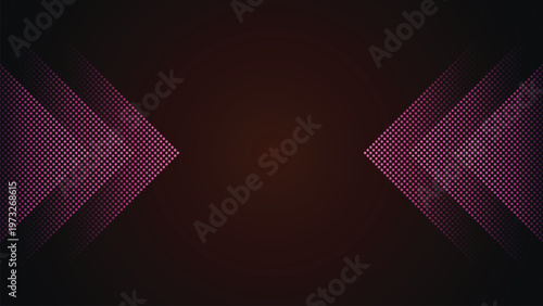 Arrows Red Futuristic For Business Background Decoration. Vector