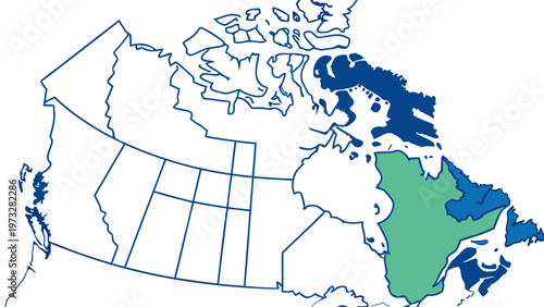 Map highlights a specific region within a larger country outline.