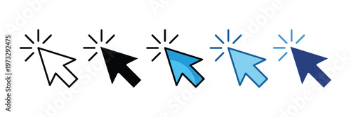 Click  Icon Set Multiple Style Collection