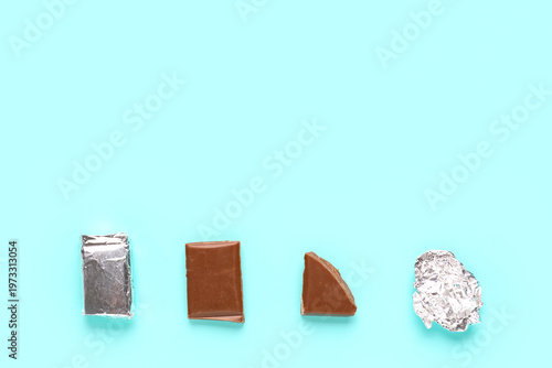 Composition with pieces of ...