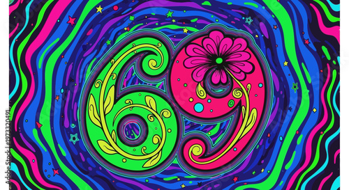 Hypnotic swirls of cosmic balance with vibrant dual spirals and intricate designs isolated on transparent background, isolated on white background, Vector