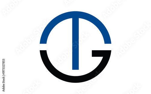 Monogram TG Letter Logo Design Service