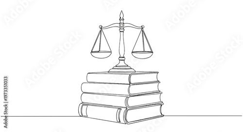 law, justice, scales, books, legal, illustration, vector