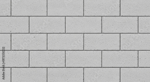 Light Grey Concrete Block Wall Background