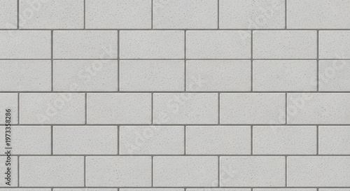 Modern Light Gray Brick Wall Texture