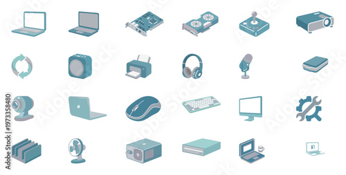 Collection of Isometric Computer and Technology