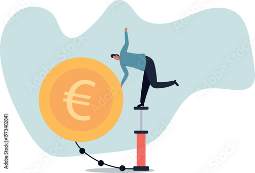 Inflation in Europe causing by energy shortage, interest rate policy to reduce inflation,human life and situation.