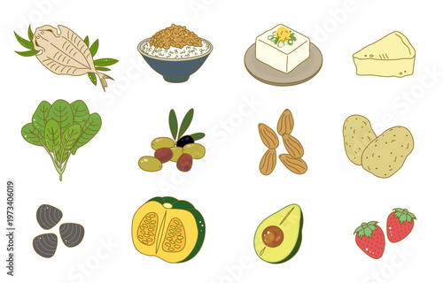 食べ物　セット