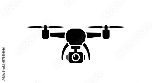 Drone with camera flying overhead fast.