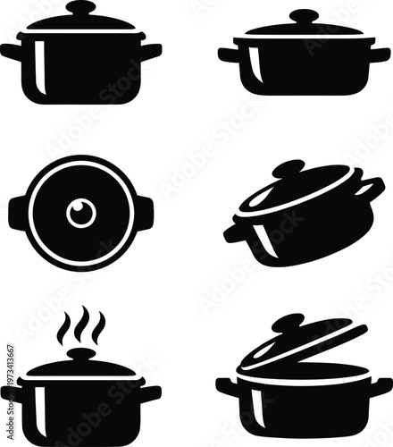 Black and white of coffee cup coffee beans and coffee grounds espresso