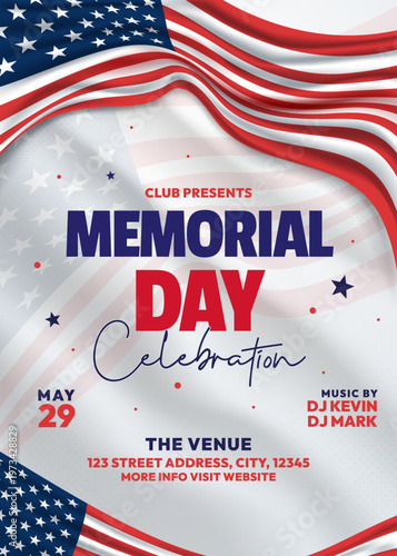 Memorial Day Celebration Event at The Venue with DJ Entertainment
