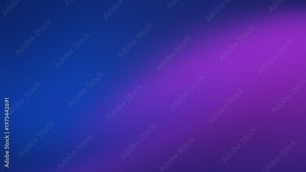 Obraz premium Abstract Blue and Purple Gradient Background with Grainy Texture and Soft Lighting