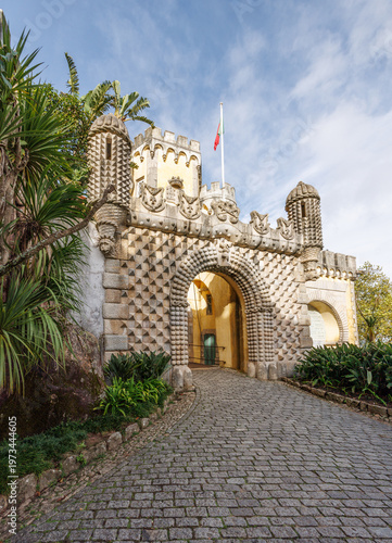 The Pena Palace in Sintra, Portugal