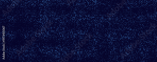 Abstract Finance Digital Business Background. Fintech Technology or Science Research Presentation Backdrop. Digital Crypto Business Vector Illustration.