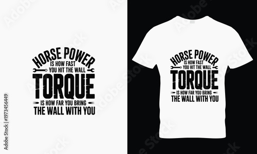 Horsepower is how fast you hit the wall torque is how far you bring the wall with you text