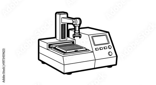 Automated Laboratory Pipetting Robot for Scientific Research and Drug Discovery