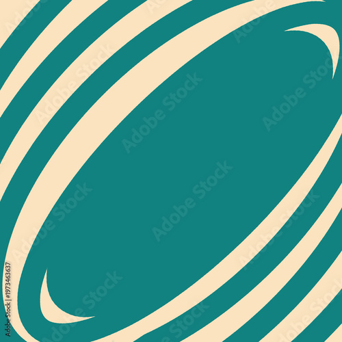 teal beige abstract layers collection