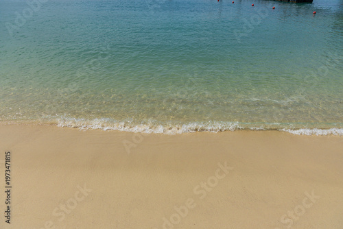 Views of Siloso beach Singapore 