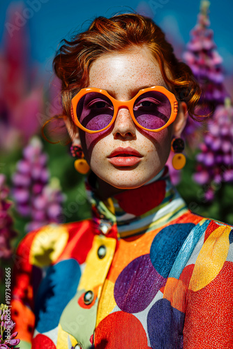 Fashion Lifestyle in Nature Concept background