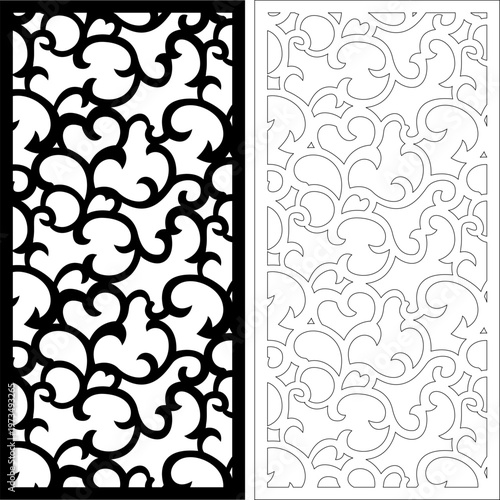 Premium Jali Screen Patterns | Laser Cut EPS Bundle