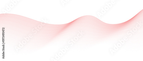 abstract creative red white blend wave line design.