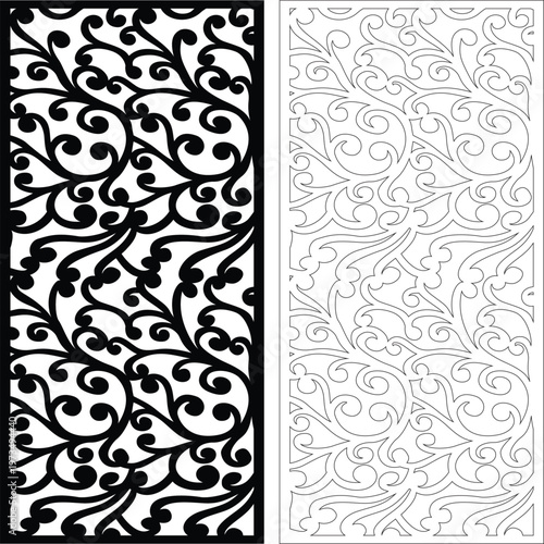 Premium Jali Screen Patterns | Laser Cut EPS Bundle
