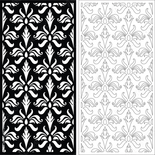 Premium Jali Screen Patterns | Laser Cut EPS Bundle