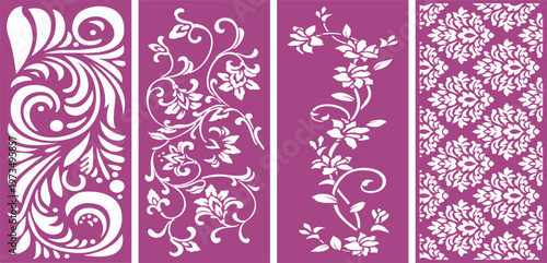 Premium Jali Screen Patterns | Laser Cut EPS Bundle