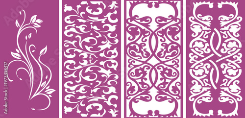 Premium Jali Screen Patterns | Laser Cut EPS Bundle